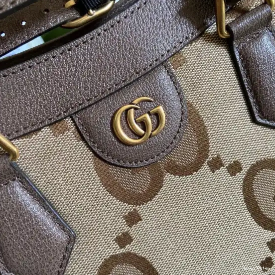 Hyper Peter medium jumbo Diana GG tote GUCCI bag with 0619